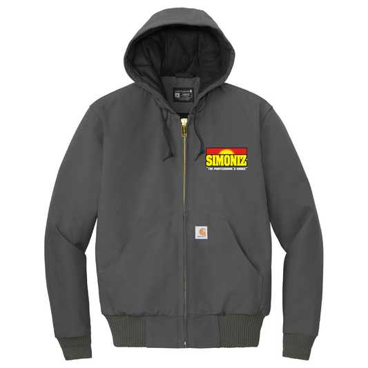 Carhartt® Tall Quilted-Flannel-Lined Duck Active Jac CTT106677 - Janitorial