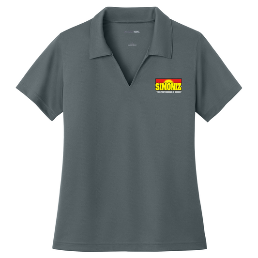 Sport-Tek® Women's Dri-Mesh® V-Neck Polo L469 - Janitorial