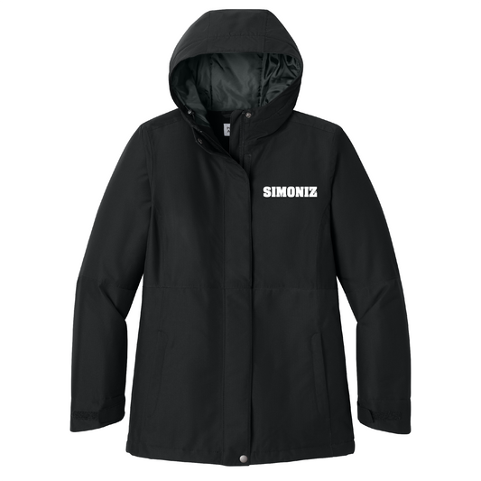 Port Authority® Women’s Insulated Heavy Ripstop Jacket L721 - Embroidery Corporate Logo