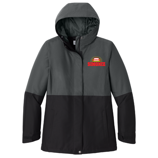 Port Authority® Women’s Insulated Heavy Ripstop Jacket L721 - Embroidery Car Wash