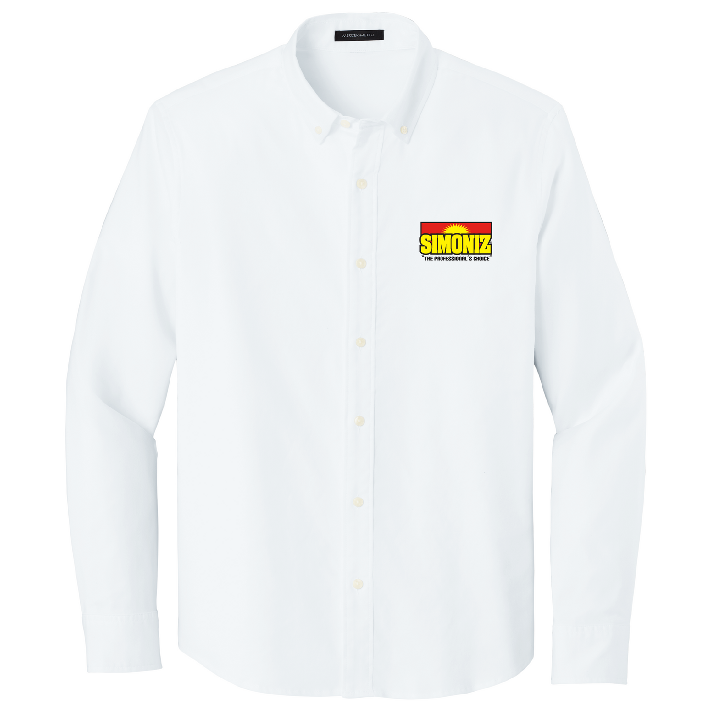 Mercer+Mettle® Long Sleeve Modern Oxford Shirt MM2002 - Janitorial