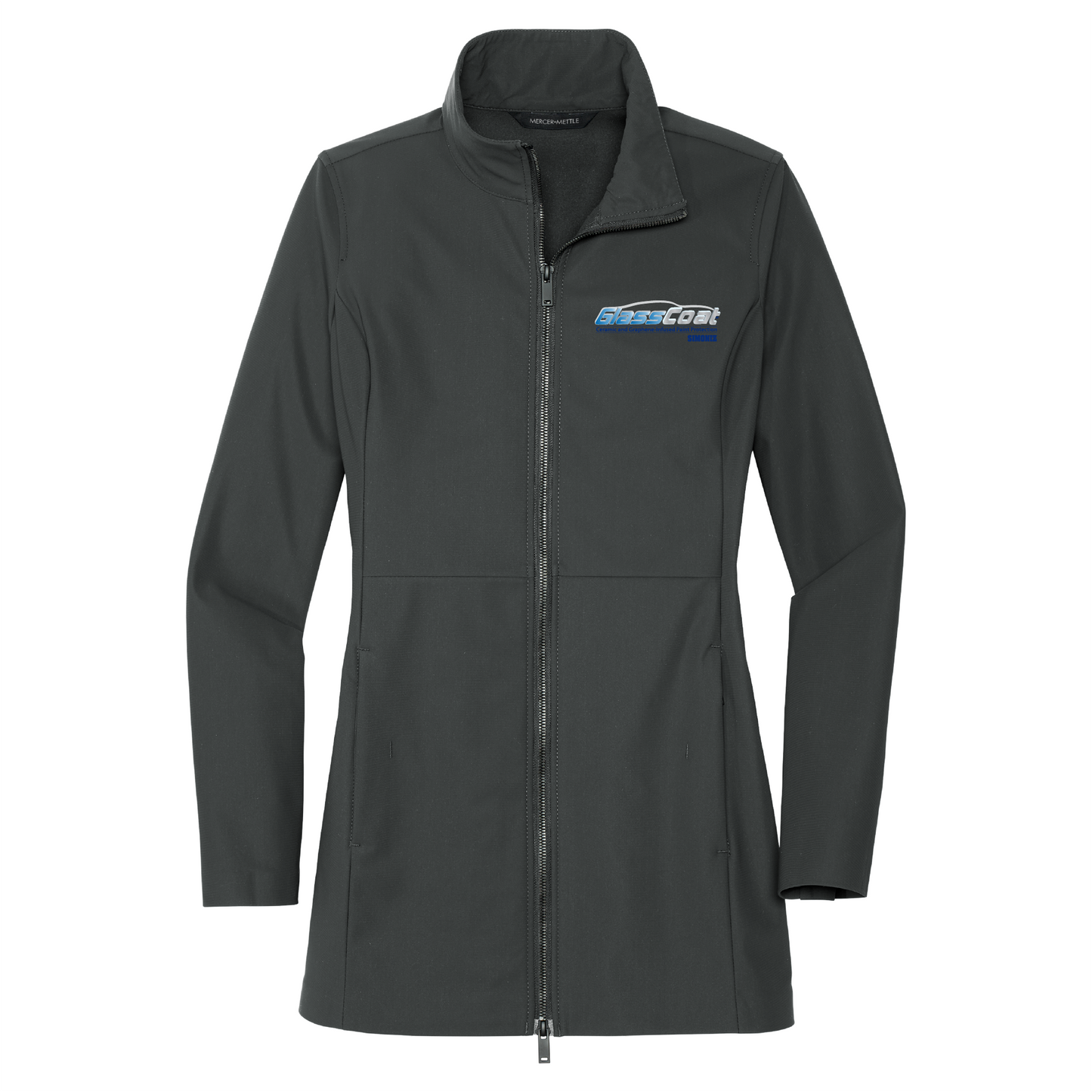 Mercer+Mettle® Women’s Faille Soft Shell MM7101 - DTF Glass Coat