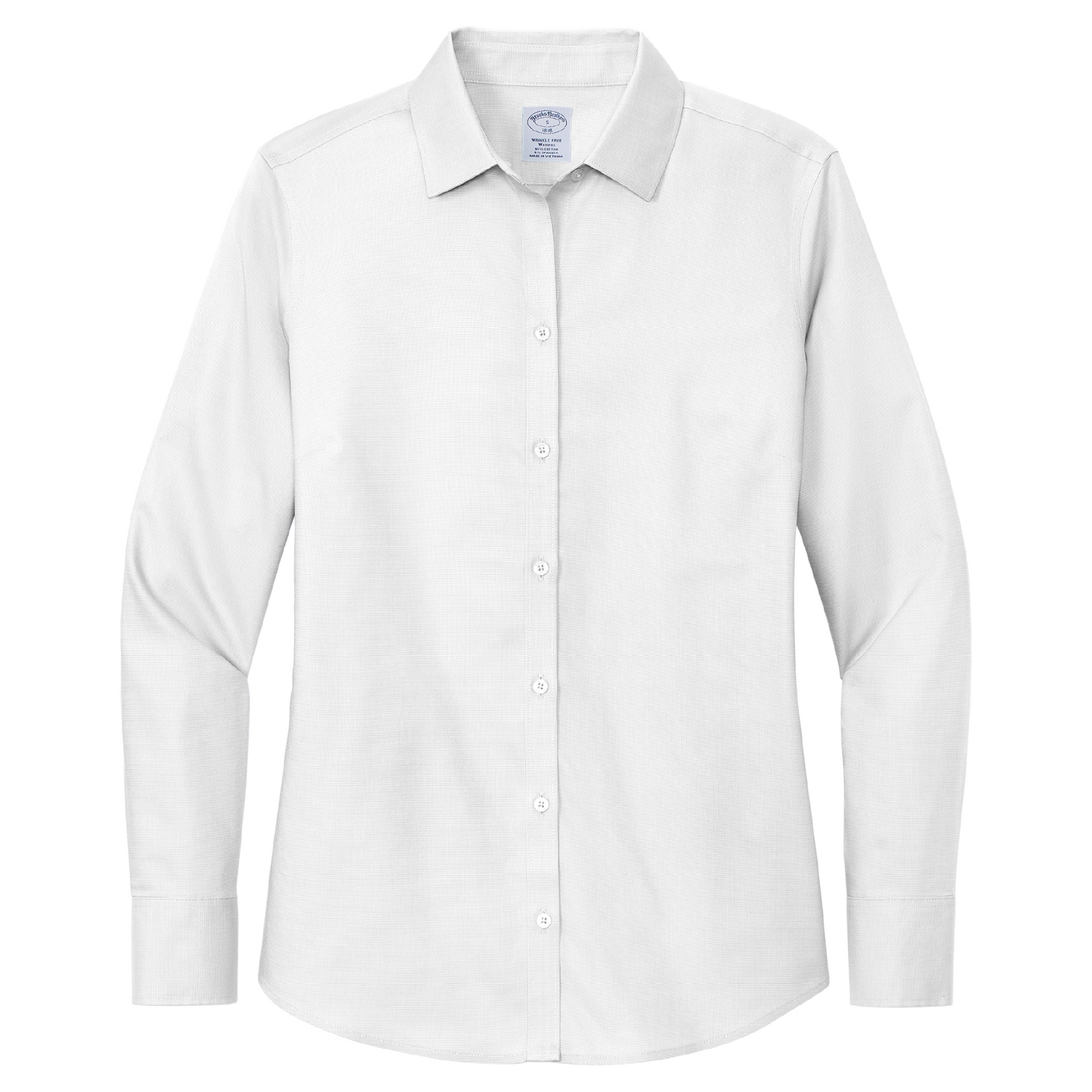 Brooks Brothers® Women’s Wrinkle-Free Stretch Nailhead Shirt BB18003 - Embroidery