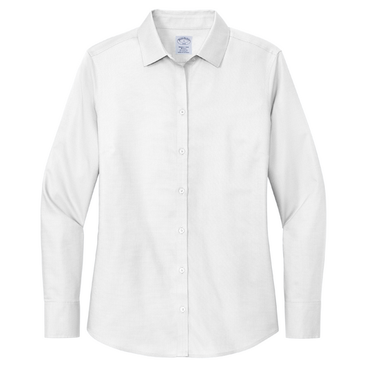 Brooks Brothers® Women’s Wrinkle-Free Stretch Nailhead Shirt BB18003 - Embroidery