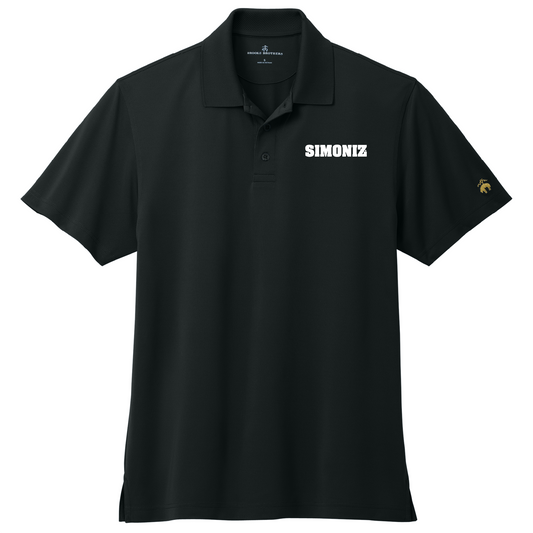 Brooks Brothers® Mesh Pique Performance Polo BB18220 - Embroidery Corporate Logo