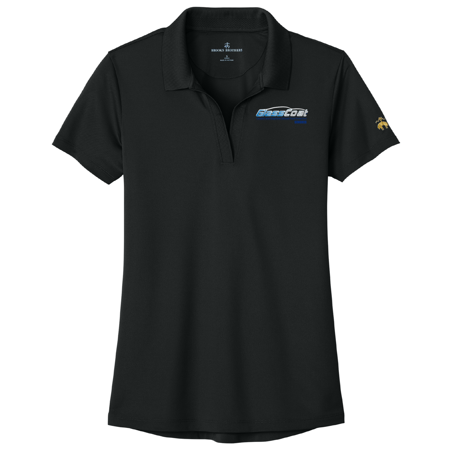 Brooks Brothers® Women’s Mesh Pique Performance Polo BB18221 - DTF Glass Coat