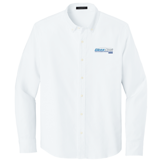 Mercer+Mettle® Long Sleeve Modern Oxford Shirt MM2002 - DTF Glass Coat