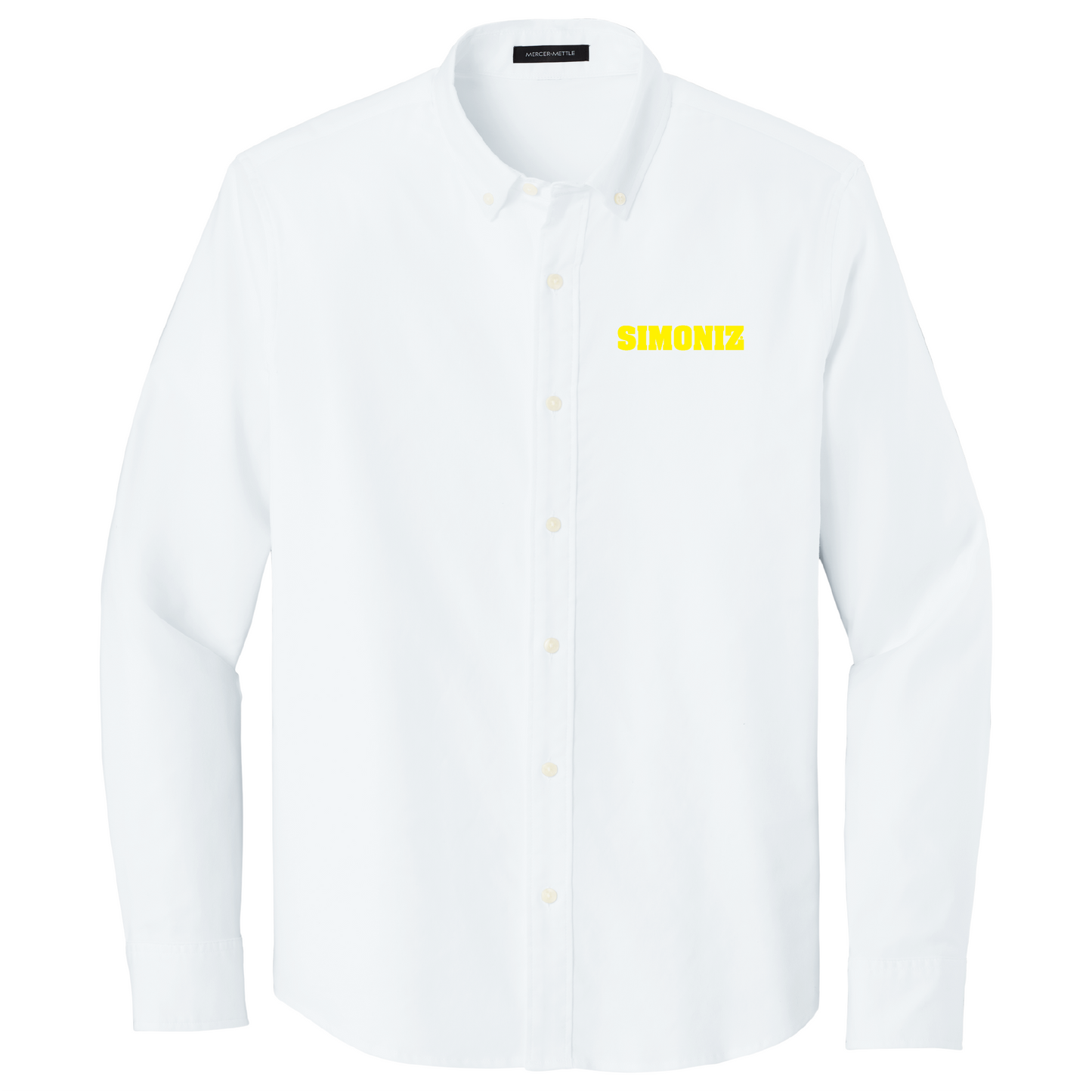 Mercer+Mettle® Long Sleeve Modern Oxford Shirt MM2002 - Embroidery