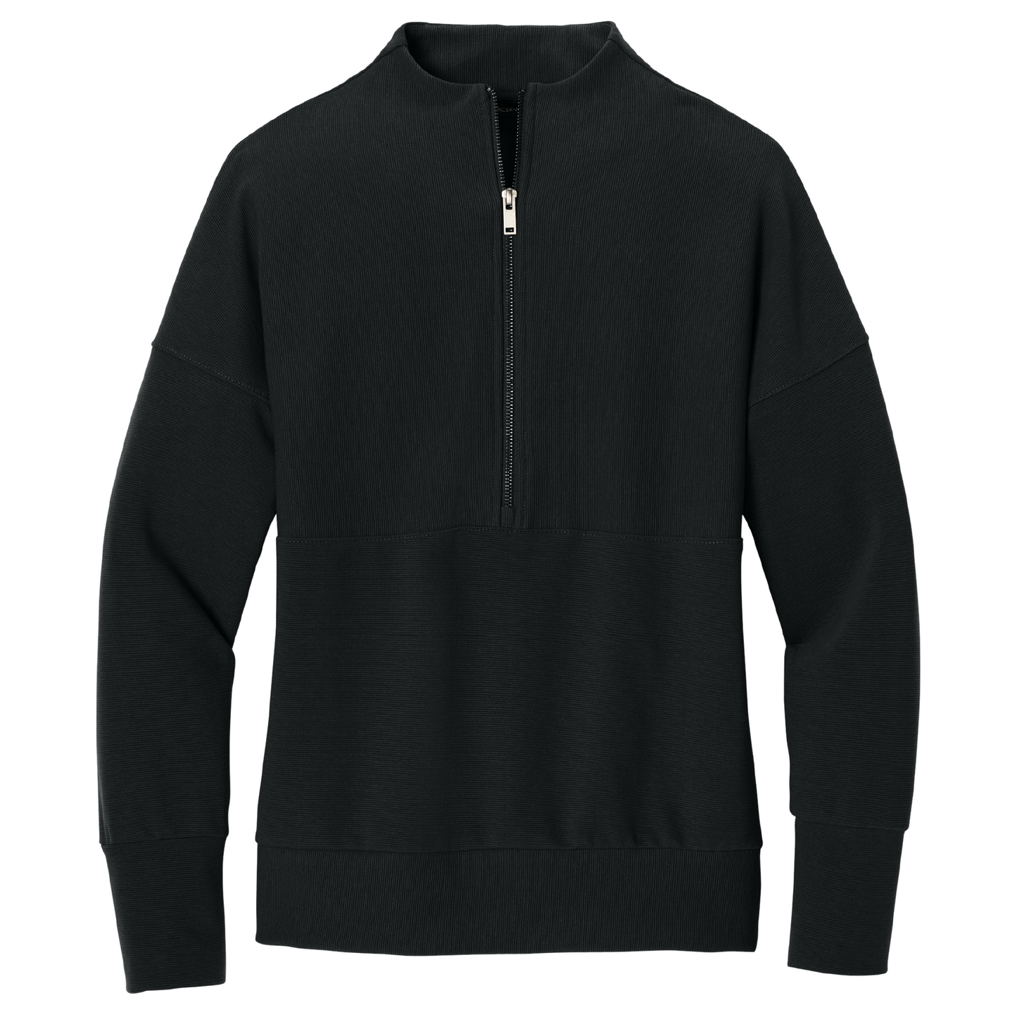 Mercer+Mettle® Women’s Linear Texture 1/4-Zip MM3041 - Embroidery