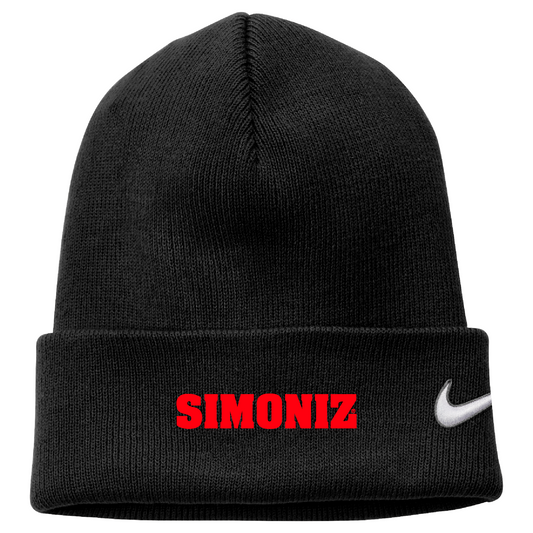 Nike Team Cuffed Beanie NKFB6539 - Black - Corporate Logo