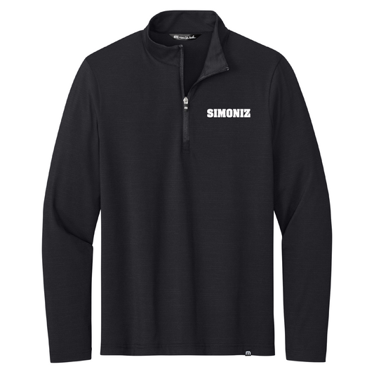 TravisMathew Crestview 1/4-Zip TM1MW452 - Embroidery Corporate Logo