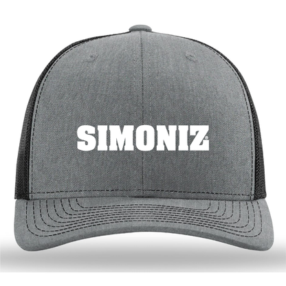 Richardson 112 Heather Grey/Black - Embroidery - Corporate Logo
