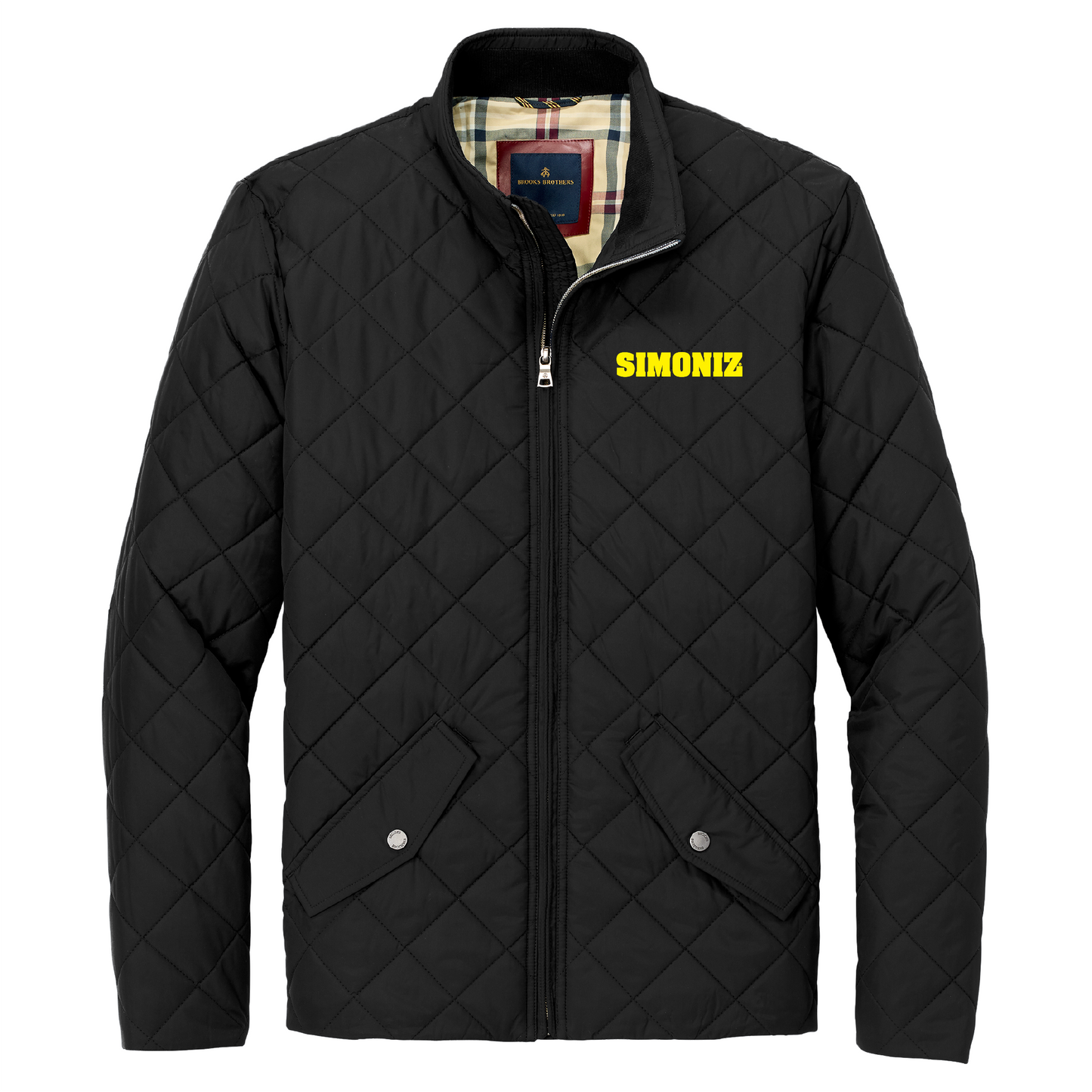 Brooks Brothers® Quilted Jacket BB18600 - Embroidery Corporate Logo