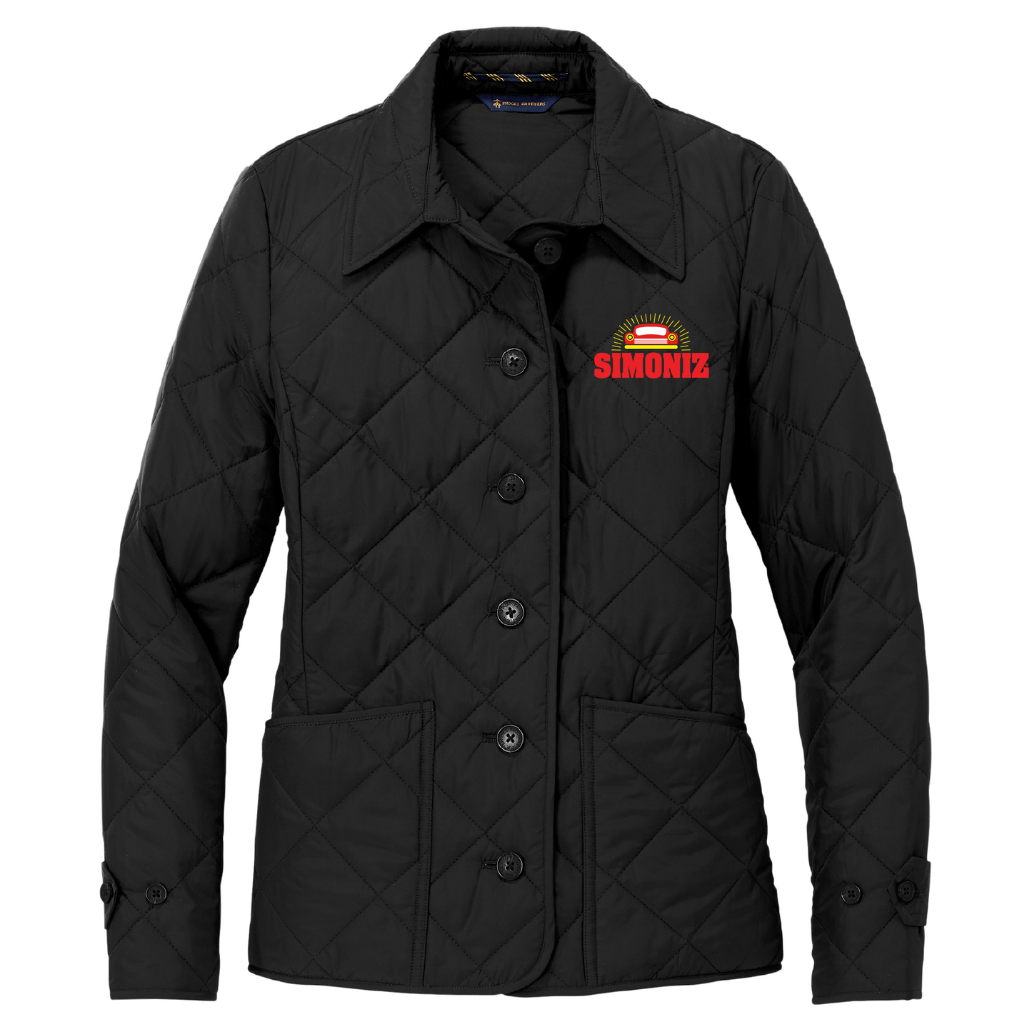 Brooks Brothers® Women’s Quilted Jacket BB18601 - Embroidery Car Wash