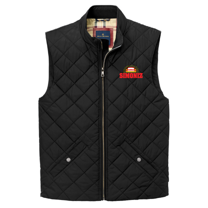Brooks Brothers® Quilted Vest BB18602 - Embroidery Car Wash