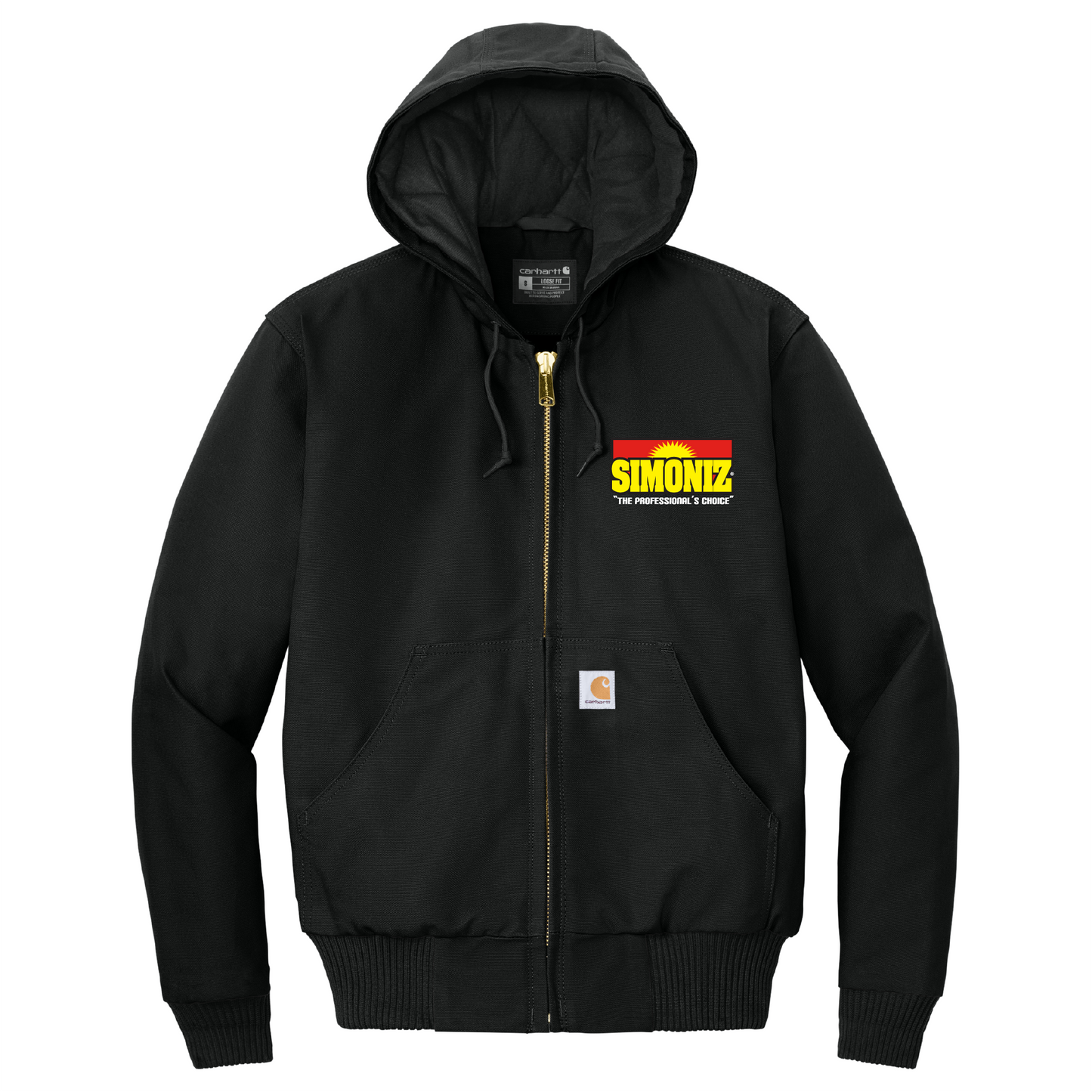 Carhartt® Tall Quilted-Flannel-Lined Duck Active Jac CTT106677 - Janitorial