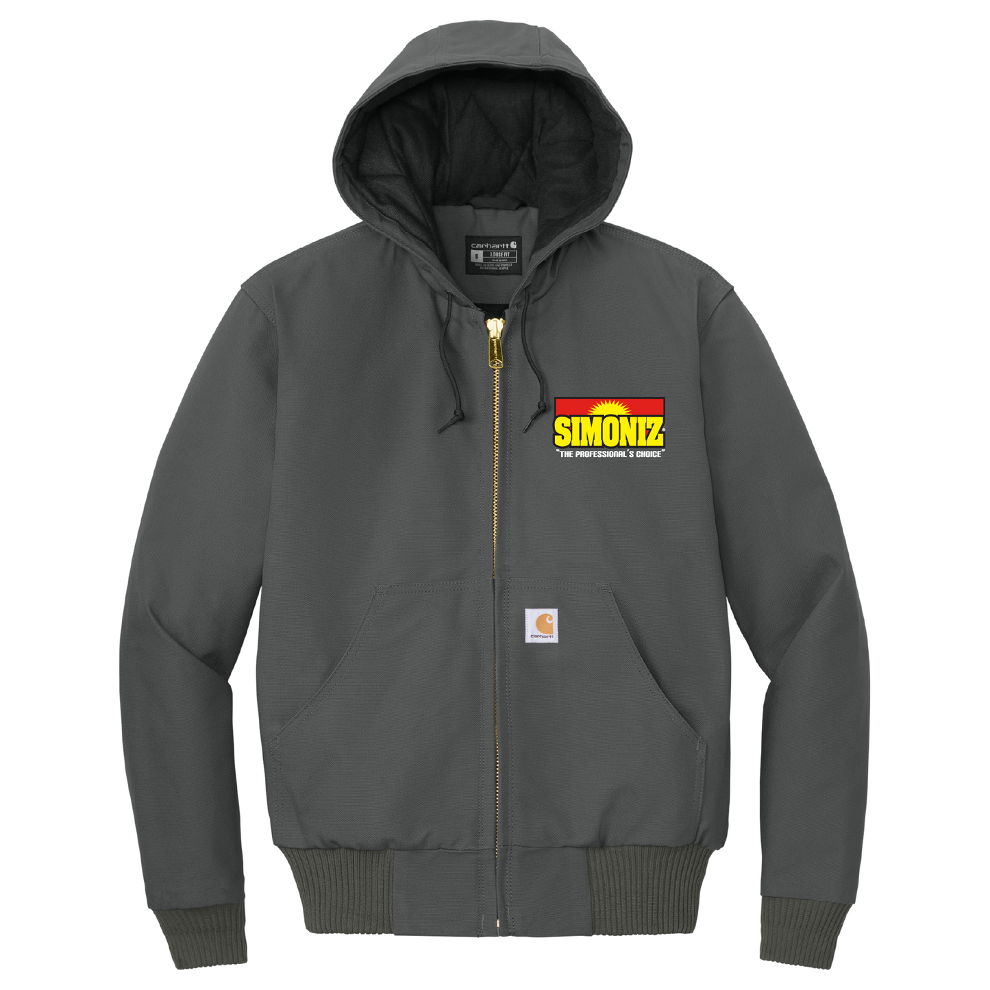 Carhartt® Quilted-Flannel-Lined Duck Active Jac CT106677 - Janitorial