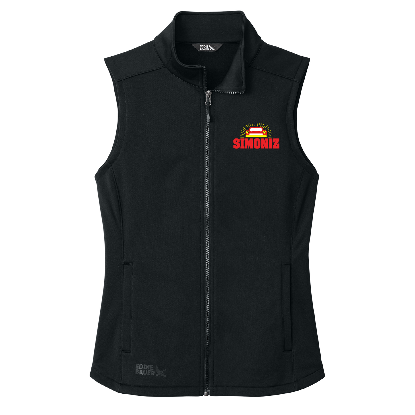 Eddie Bauer® Women’s Smooth Mid Layer Fleece Vest EB2570 - Embroidery Car Wash