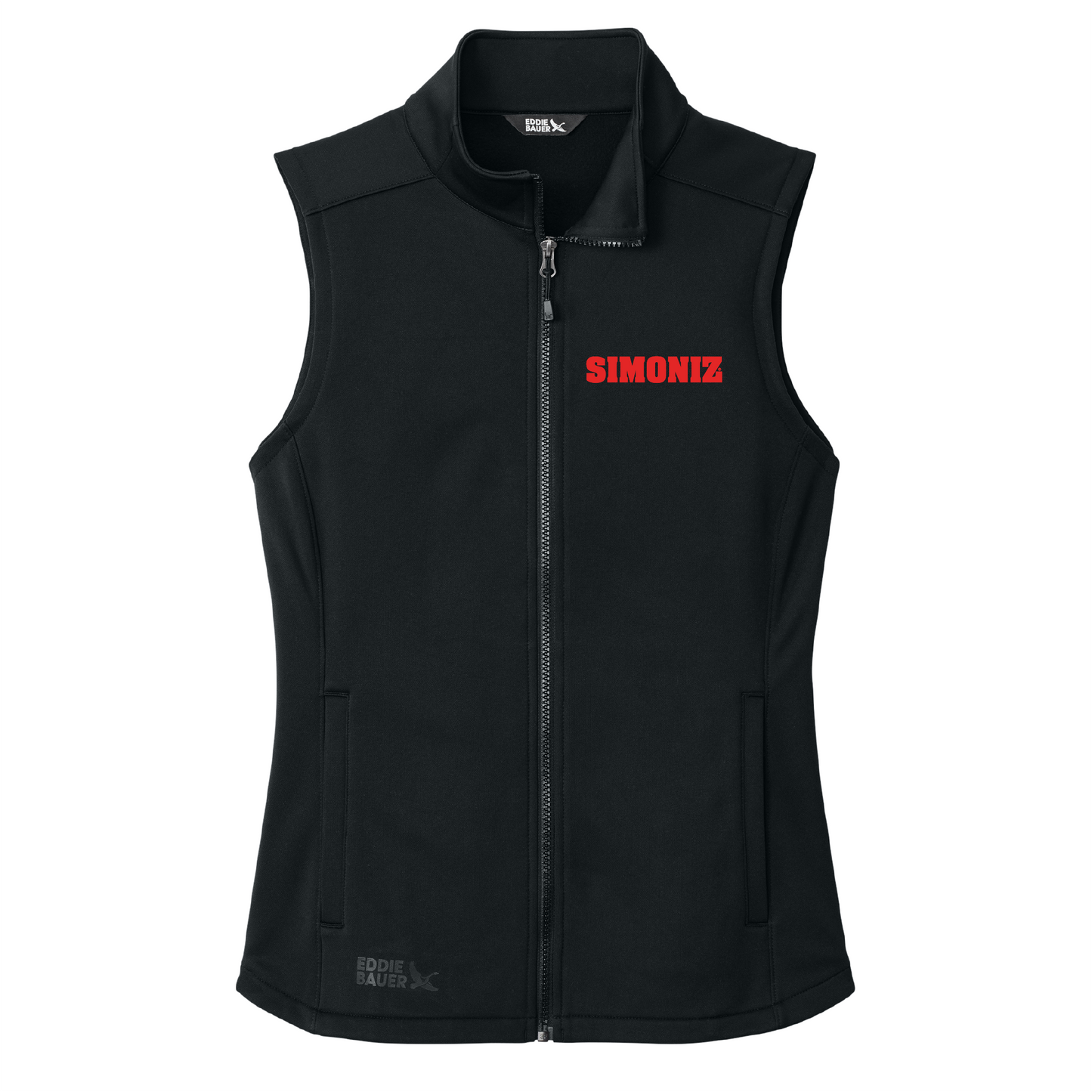 Eddie Bauer® Women’s Smooth Mid Layer Fleece Vest EB2570 - Embroidery Corporate Logo