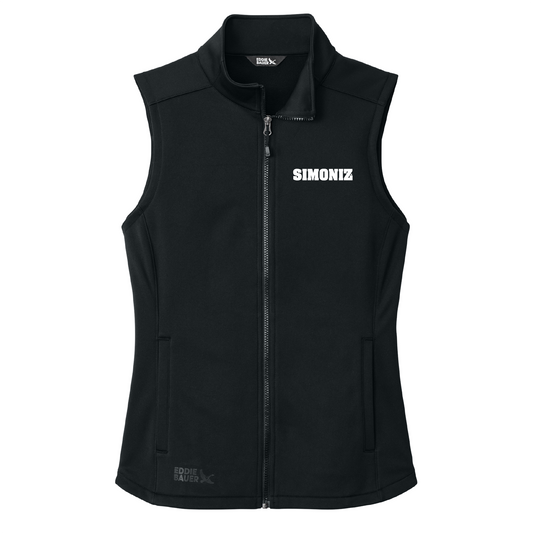 Eddie Bauer® Women’s Smooth Mid Layer Fleece Vest EB2570 - Embroidery Corporate Logo
