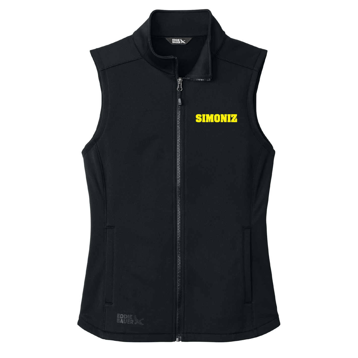 Eddie Bauer® Women’s Smooth Mid Layer Fleece Vest EB2570 - Embroidery Corporate Logo