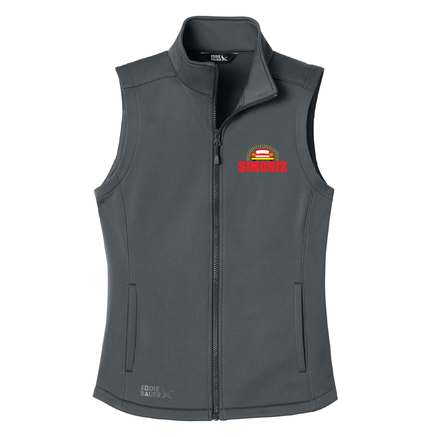 Eddie Bauer® Women’s Smooth Mid Layer Fleece Vest EB2570 - Embroidery Car Wash