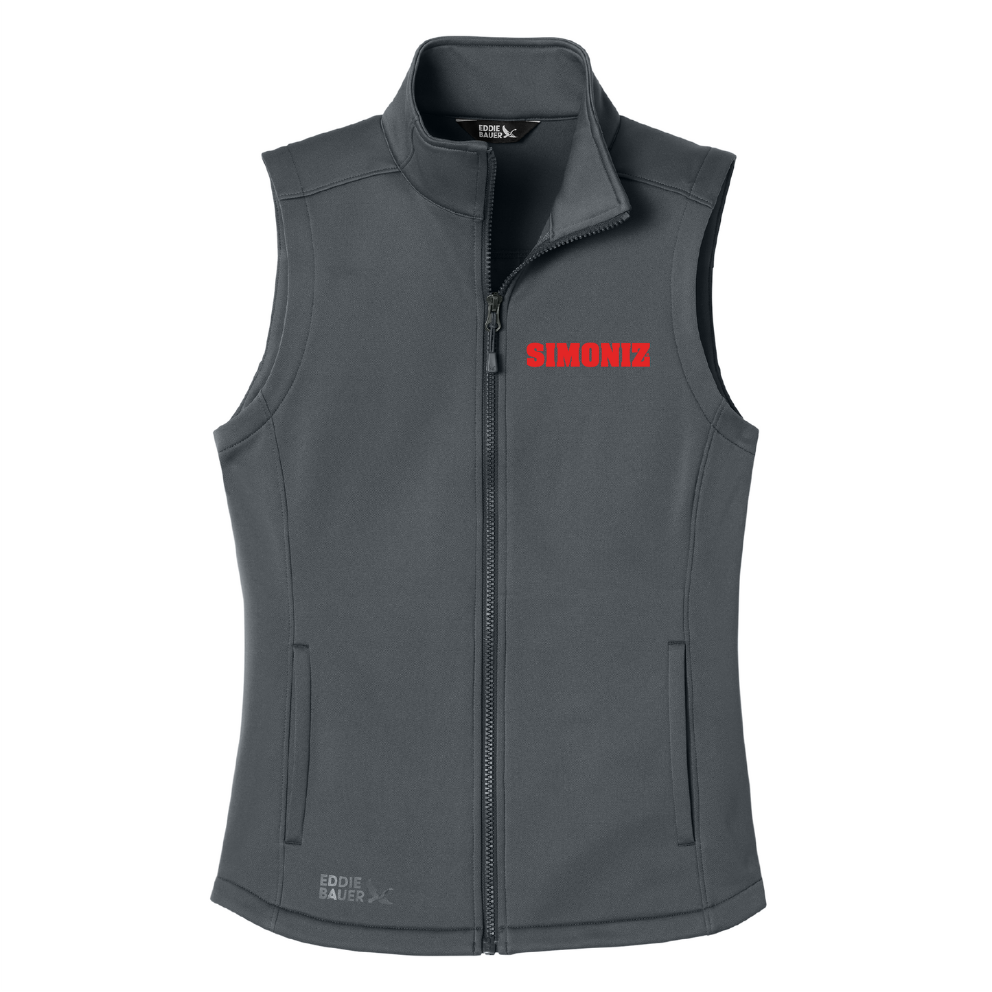 Eddie Bauer® Women’s Smooth Mid Layer Fleece Vest EB2570 - Embroidery Corporate Logo