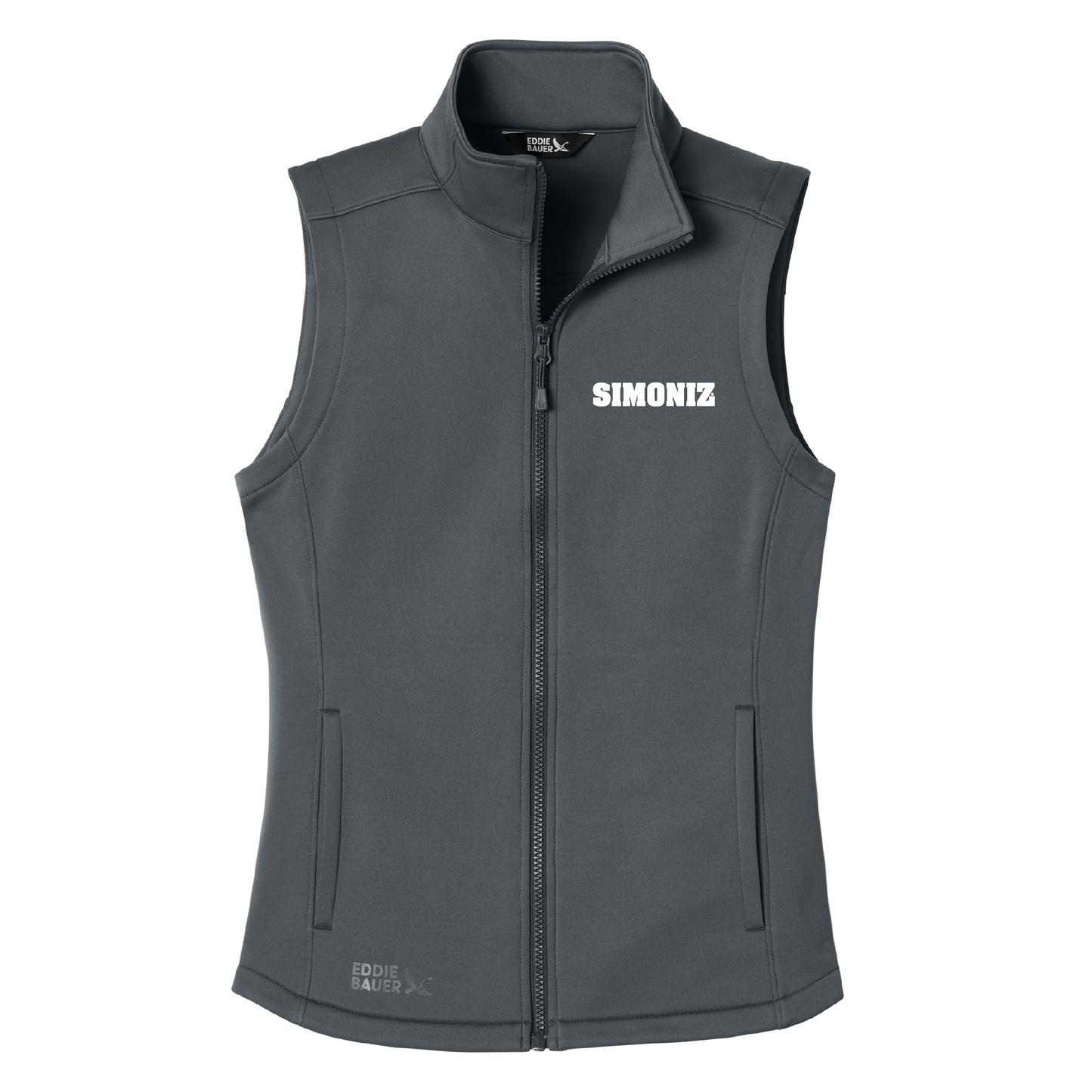 Eddie Bauer® Women’s Smooth Mid Layer Fleece Vest EB2570 - Embroidery Corporate Logo