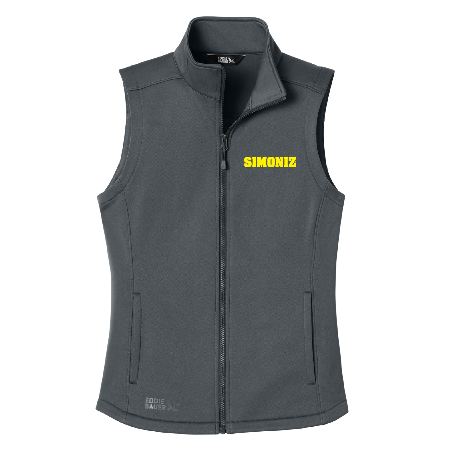 Eddie Bauer® Women’s Smooth Mid Layer Fleece Vest EB2570 - Embroidery Corporate Logo