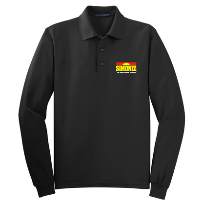 Port Authority® Silk Touch™ Long Sleeve Polo K500LS - Janitorial