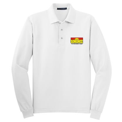 Port Authority® Silk Touch™ Long Sleeve Polo K500LS - Janitorial