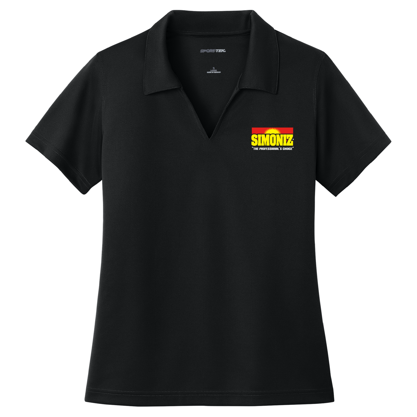 Sport-Tek® Women's Dri-Mesh® V-Neck Polo L469 - Janitorial