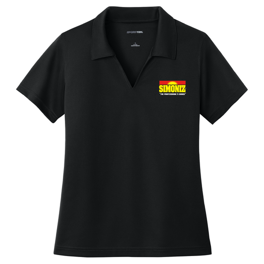 Sport-Tek® Women's Dri-Mesh® V-Neck Polo L469 - Janitorial