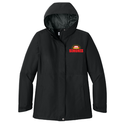 Port Authority® Women’s Insulated Heavy Ripstop Jacket L721 - Embroidery Car Wash