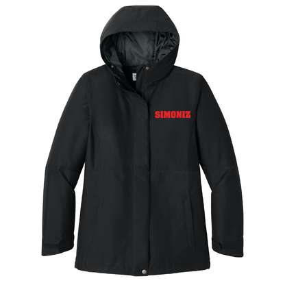 Port Authority® Women’s Insulated Heavy Ripstop Jacket L721 - Embroidery Corporate Logo