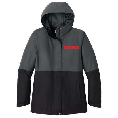 Port Authority® Women’s Insulated Heavy Ripstop Jacket L721 - Embroidery Corporate Logo