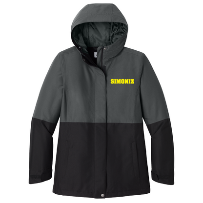 Port Authority® Women’s Insulated Heavy Ripstop Jacket L721 - Embroidery Corporate Logo