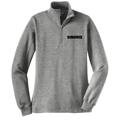 Sport-Tek® Women's 1/4-Zip Sweatshirt LST253 - Embroidery Corporate Logo