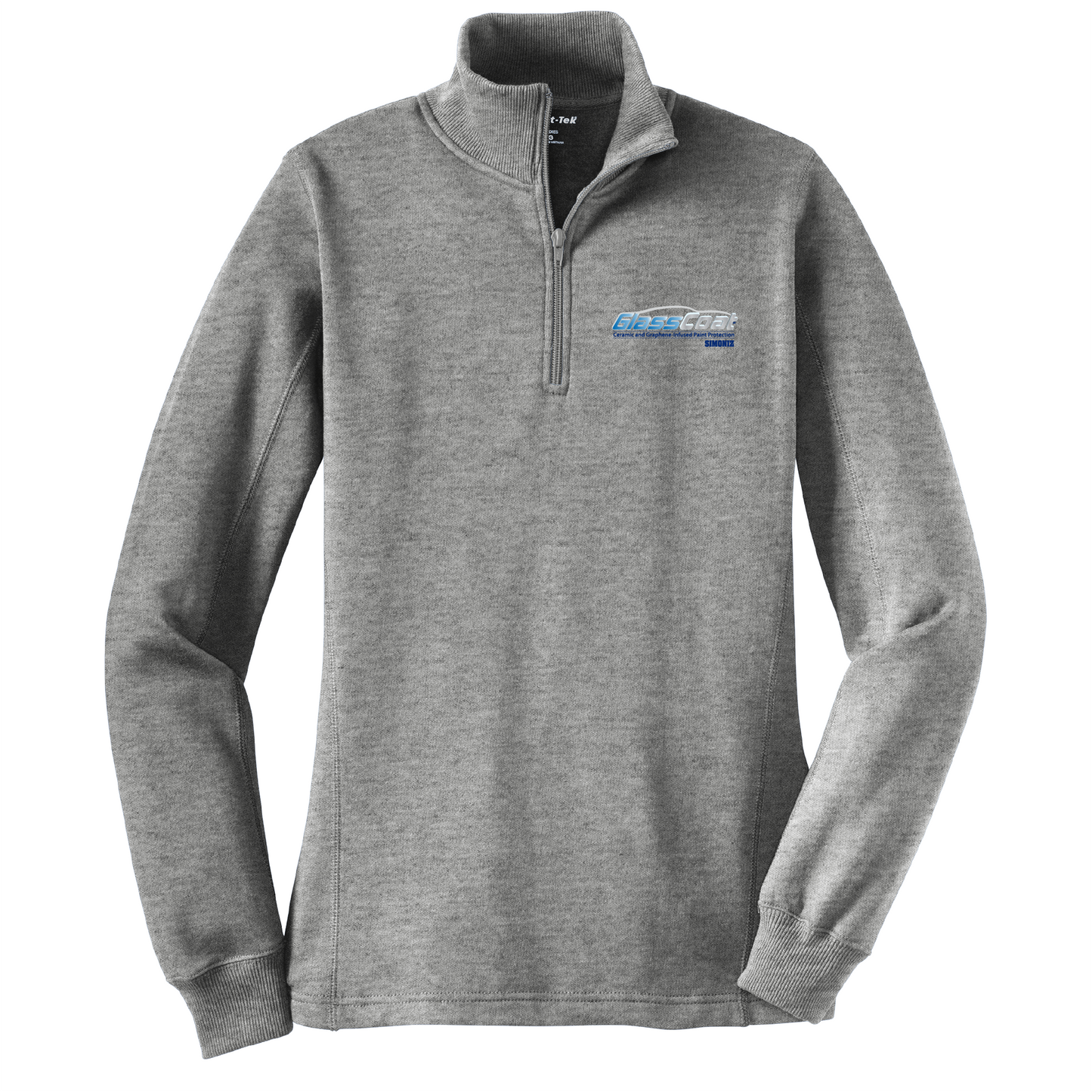 Sport-Tek® Women's 1/4-Zip Sweatshirt LST253 - DTF Glass Coat