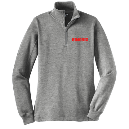 Sport-Tek® Women's 1/4-Zip Sweatshirt LST253 - Embroidery Corporate Logo