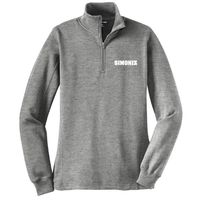 Sport-Tek® Women's 1/4-Zip Sweatshirt LST253 - Embroidery Corporate Logo