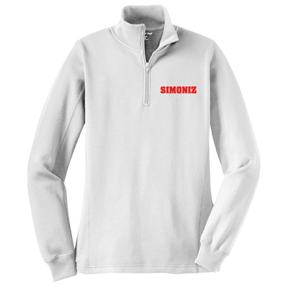 Sport-Tek® Women's 1/4-Zip Sweatshirt LST253 - Embroidery Corporate Logo