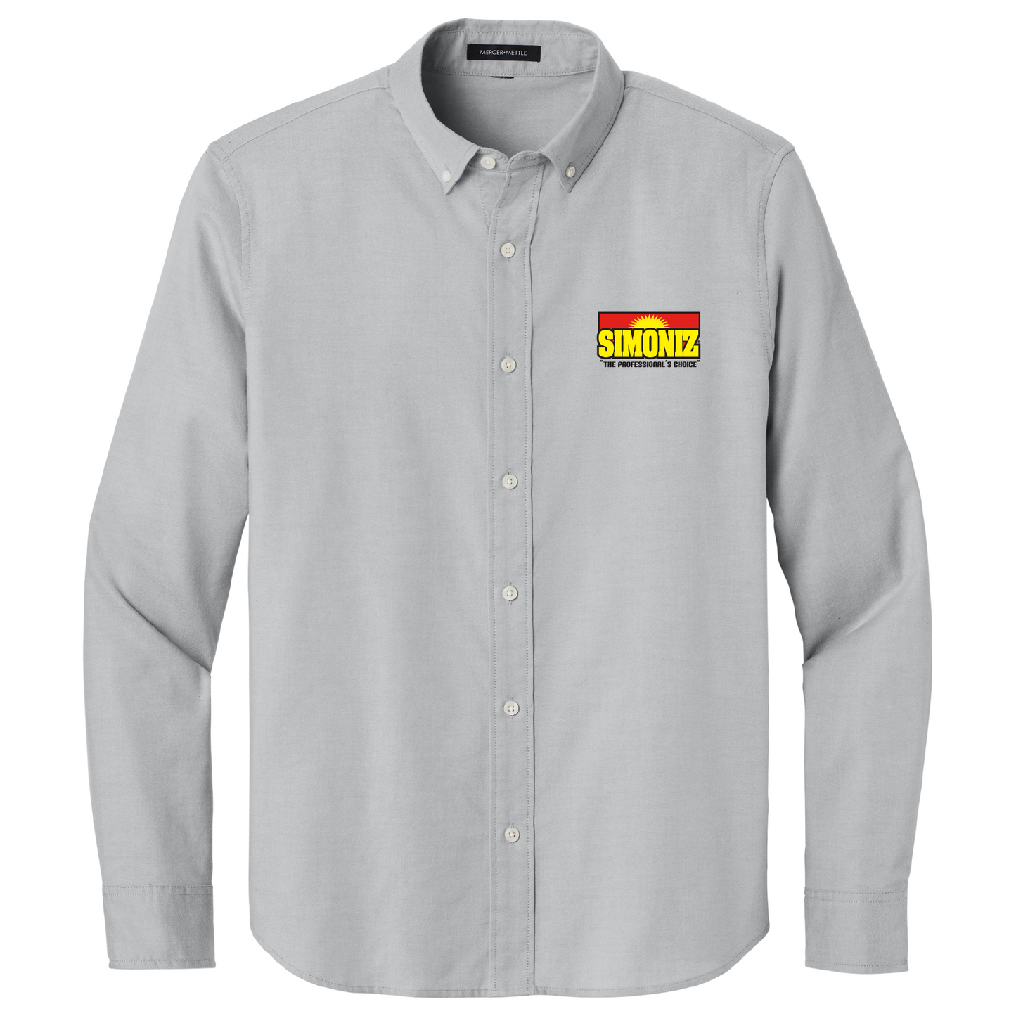 Mercer+Mettle® Long Sleeve Modern Oxford Shirt MM2002 - Janitorial