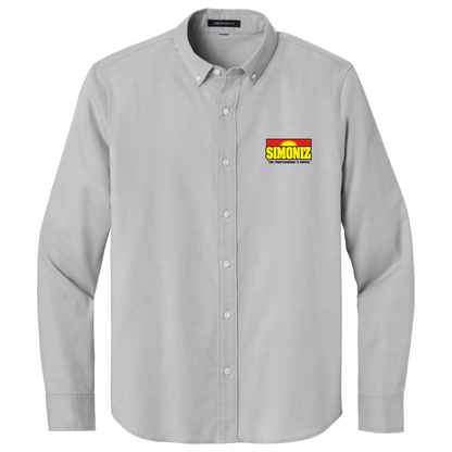 Mercer+Mettle® Long Sleeve Modern Oxford Shirt MM2002 - Janitorial