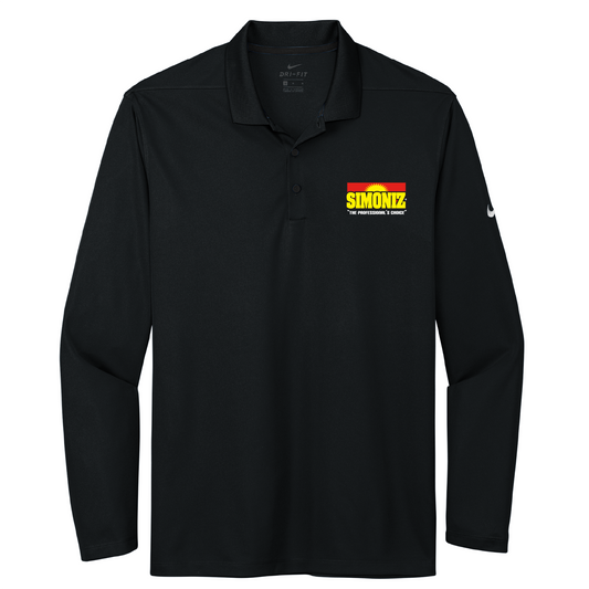 Nike Dri-FIT Micro Pique 2.0 Long Sleeve Polo NKDC2104 - Janitorial