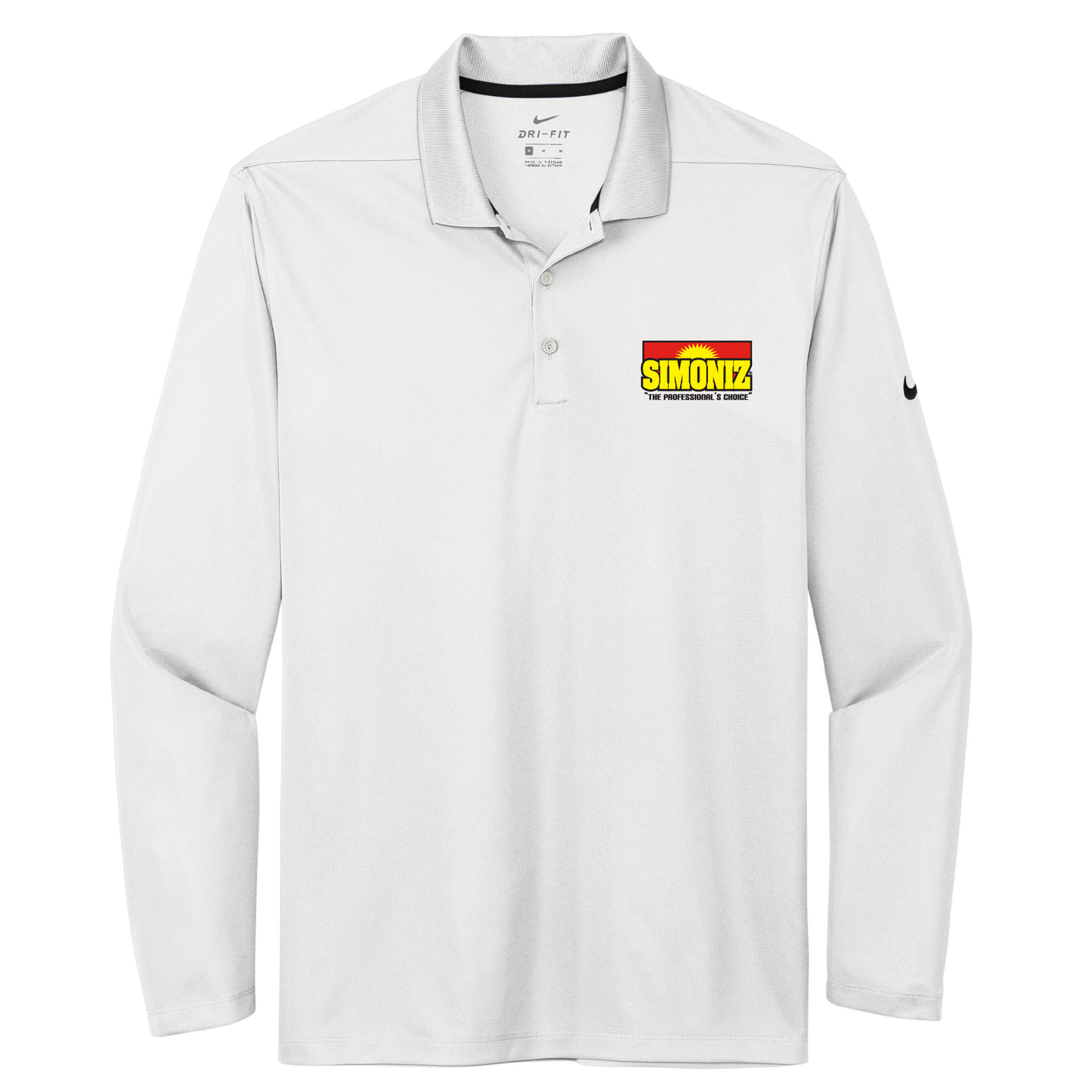 Nike Dri-FIT Micro Pique 2.0 Long Sleeve Polo NKDC2104 - Janitorial