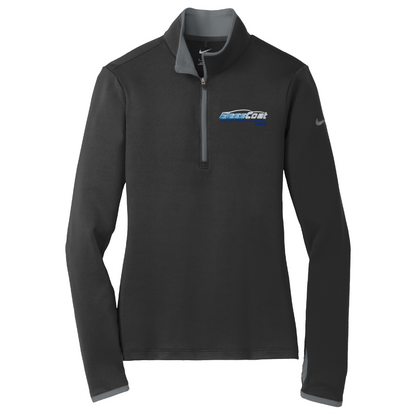 Nike Women's Dri-FIT Stretch 1/2-Zip Cover-Up 779796 - DTF Glass Coat