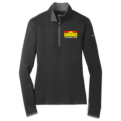 Nike Women's Dri-FIT Stretch 1/2-Zip Cover-Up 779796 - Janitorial