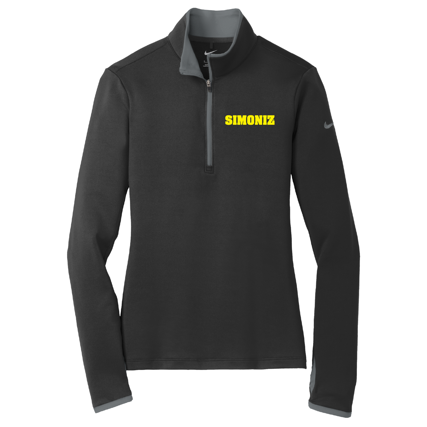 Nike Women's Dri-FIT Stretch 1/2-Zip Cover-Up 779796 - Embroidery Corporate Logo