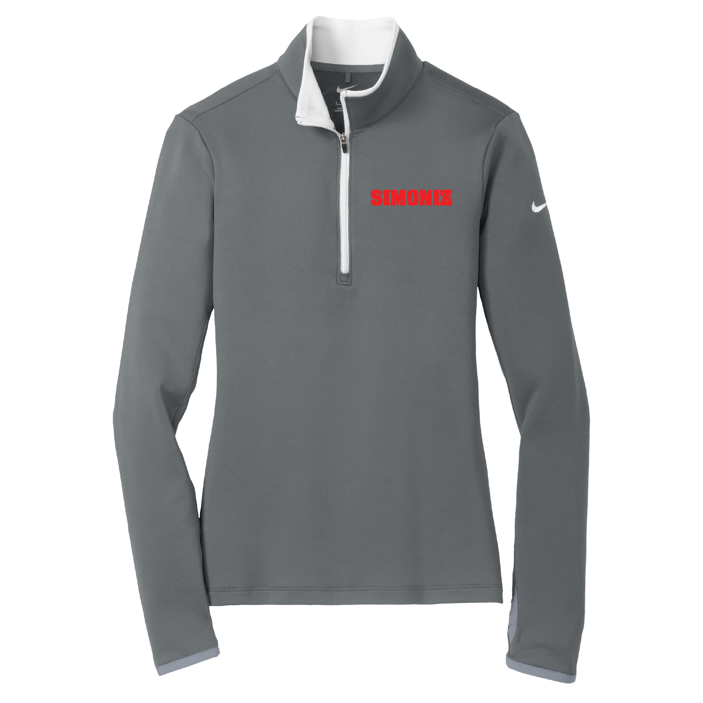 Nike Women's Dri-FIT Stretch 1/2-Zip Cover-Up 779796 - Embroidery Corporate Logo